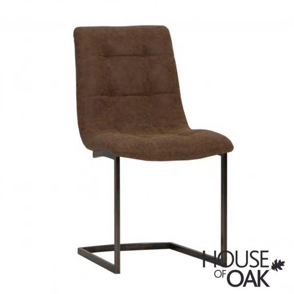 Hampton Chair in Brown PU